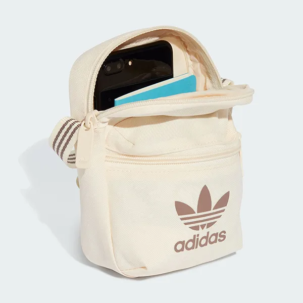 Túi Đeo Chéo Nữ Adidas Festival Classic Adicolor JN4949 Màu Trắng Kem - Túi xách - Vua Hàng Hiệu