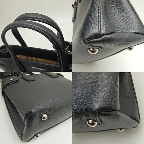 Túi Đeo Chéo Nữ Burberry Small Banner 4076748 Màu Đen - Túi xách - Vua Hàng Hiệu