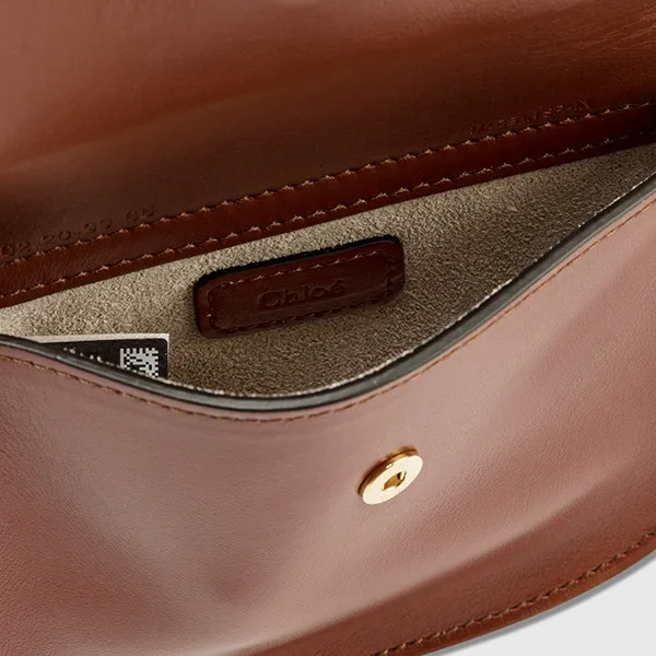 Túi Đeo Chéo Nữ Chloé Mini Tess Bag Màu Nâu Đậm - Túi xách - Vua Hàng Hiệu