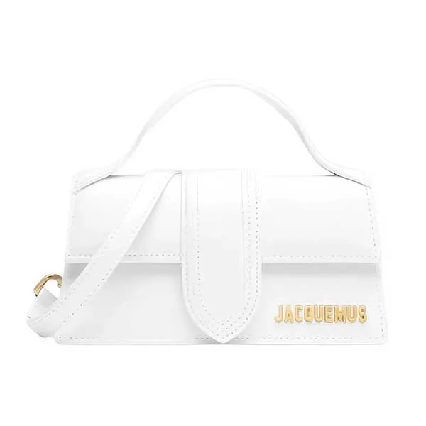 Túi Đeo Chéo Nữ Jacquemus Le Bambino White Small Crossbody Strap Màu Trắng - Túi xách - Vua Hàng Hiệu