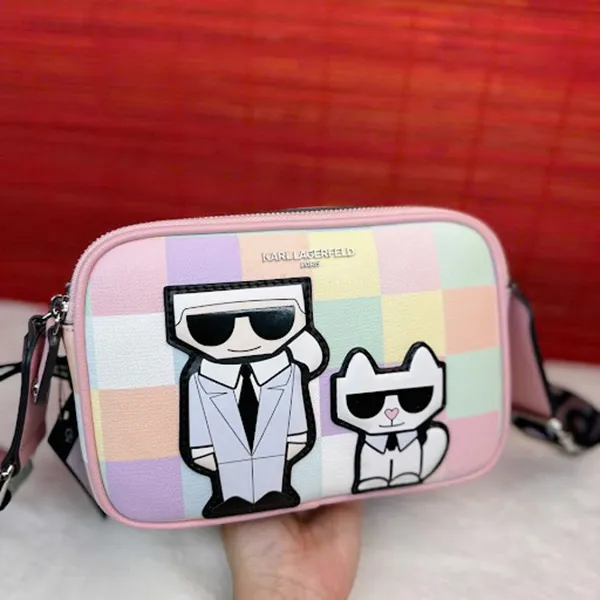 Túi Đeo Chéo Nữ Karl Lagerfeld Paris Maybelle Crossbody Bag With Coin Purse Phối Màu - Túi xách - Vua Hàng Hiệu