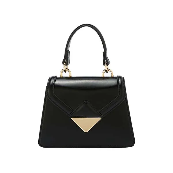 Túi Đeo Chéo Nữ Lyn Carrie Top Handle Handbag - Black LL25FBF019 Màu Đen - Túi xách - Vua Hàng Hiệu