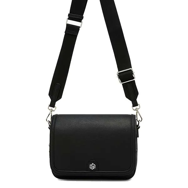 Túi Đeo Chéo Nữ Lyn Dune Scape Messenger Crossbody Bag - Black LL25FBM661 Màu Đen - Túi xách - Vua Hàng Hiệu