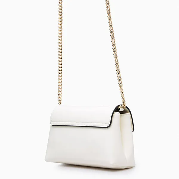 Túi Đeo Chéo Nữ Lyn Flashy Infinite Crossbody Bag Ivory LL25CBM232 Màu Trắng Ngà - Túi xách - Vua Hàng Hiệu