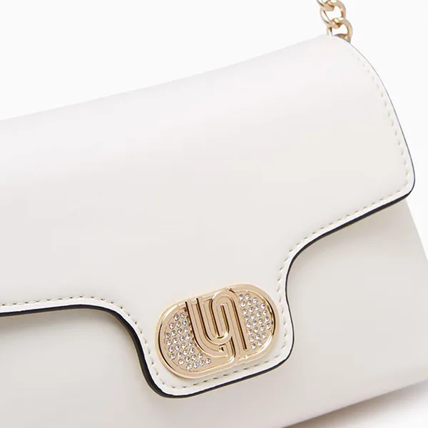 Túi Đeo Chéo Nữ Lyn Flashy Infinite Crossbody Bag Ivory LL25CBM232 Màu Trắng Ngà - Túi xách - Vua Hàng Hiệu