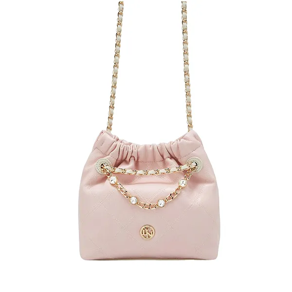 Túi Đeo Chéo Nữ Lyn Fontia Ime Mini Crossody Bag Pink LL25CBF964 Màu Hồng - Túi xách - Vua Hàng Hiệu