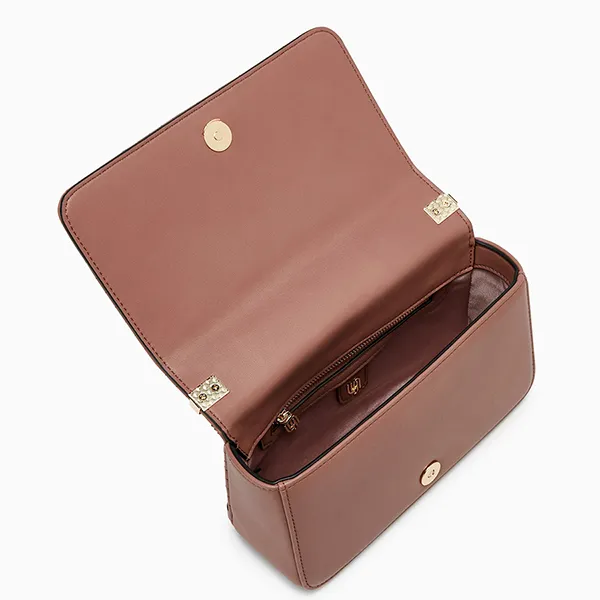 Túi Đeo Chéo Nữ Lyn Giselle M Crossbody Bag Dark Pink LL25FBM635 Màu Hồng - Túi xách - Vua Hàng Hiệu