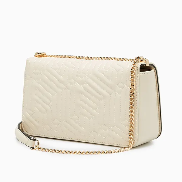 Túi Đeo Chéo Nữ Lyn Giselle M Crossbody Bag Ivory LL25FBM635 Màu Kem - Túi xách - Vua Hàng Hiệu