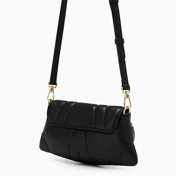 Túi Đeo Chéo Nữ Lyn Gitana Cluth Crossbody Bag Black LL25CBF093 Màu Đen - Túi xách - Vua Hàng Hiệu