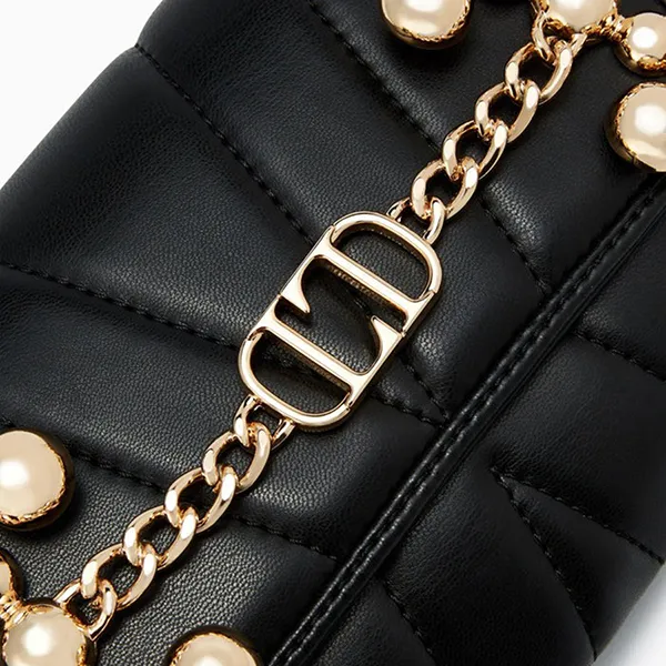 Túi Đeo Chéo Nữ Lyn Gitana Cluth Crossbody Bag Black LL25CBF093 Màu Đen - Túi xách - Vua Hàng Hiệu