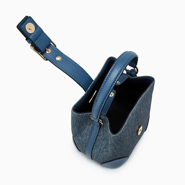 Túi Đeo Chéo Nữ Lyn Havana S Crossbody Bag Blue Variation 2 LL25CBF200 Màu Xanh Blue - Túi xách - Vua Hàng Hiệu
