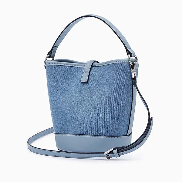 Túi Đeo Chéo Nữ Lyn Jayla Bucket Bag - Blue Variation 2 L25FBWB016 Màu Xanh Blue - Túi xách - Vua Hàng Hiệu
