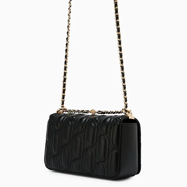 Túi Đeo Chéo Nữ Lyn Mika Moon Infinite Crossbody Bag Black LL25FBM030 Màu Đen