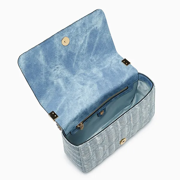 Túi Đeo Chéo Nữ Lyn Mika Moon Infinite Crossbody Bag Blue Variation 2 LL25FBM030 Màu Xanh Nhạt
