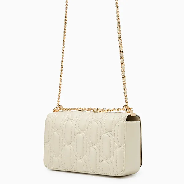 Túi Đeo Chéo Nữ Lyn Mika Moon Infinite Crossbody Bag LL25FBM030 Màu Kem