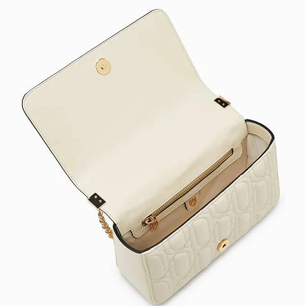 Túi Đeo Chéo Nữ Lyn Mika Moon Infinite Crossbody Bag LL25FBM030 Màu Kem