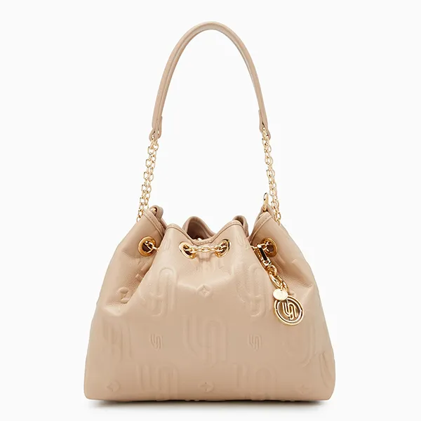 Túi Đeo Chéo Nữ Lyn Noel M Shoulder Bag Nude LL25FBM610 Màu Be - Túi xách - Vua Hàng Hiệu