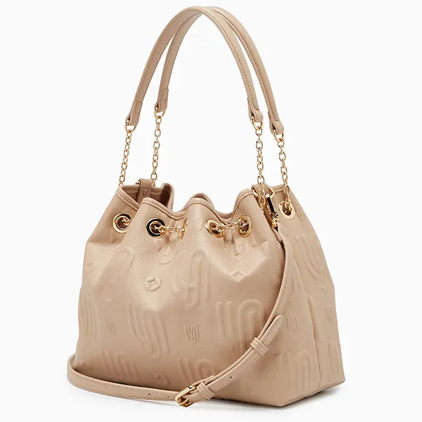 Túi Đeo Chéo Nữ Lyn Noel M Shoulder Bag Nude LL25FBM610 Màu Be - Túi xách - Vua Hàng Hiệu
