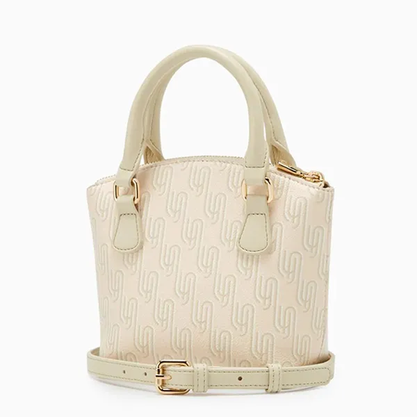 Túi Đeo Chéo Nữ Lyn Noel Mini Crossbody Bag Ivory LL25FBM614 Màu Kem - Túi xách - Vua Hàng Hiệu