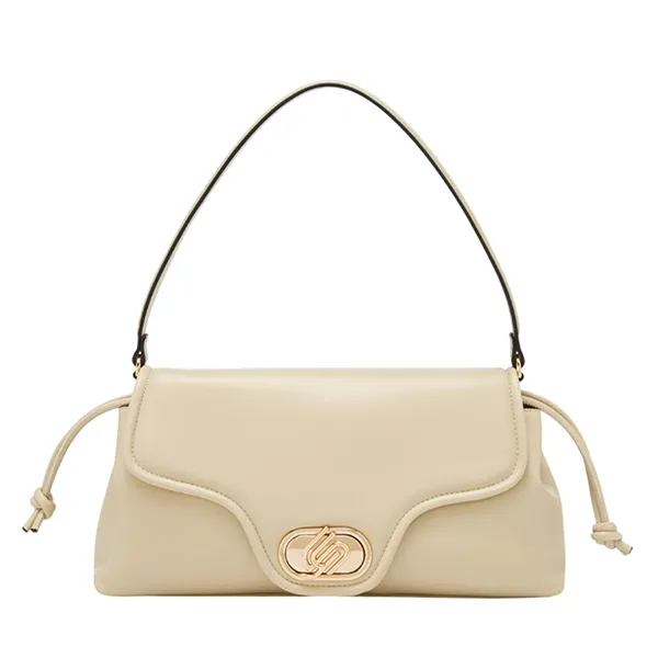 Túi Đeo Chéo Nữ Lyn Nyxia Infinite Puffy Crossbody Bag Beige LL25CBM259 Màu Be - Túi xách - Vua Hàng Hiệu