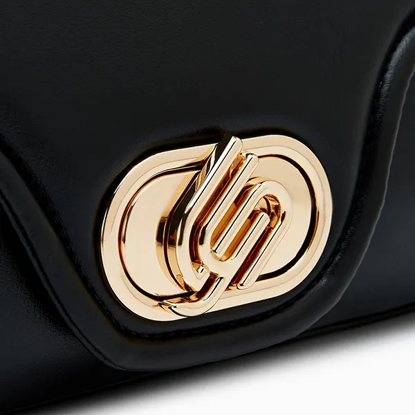 Túi Đeo Chéo Nữ Lyn Nyxia Infinite Puffy Crossbody Bag Black LL25CBM259 Màu Đen - Túi xách - Vua Hàng Hiệu