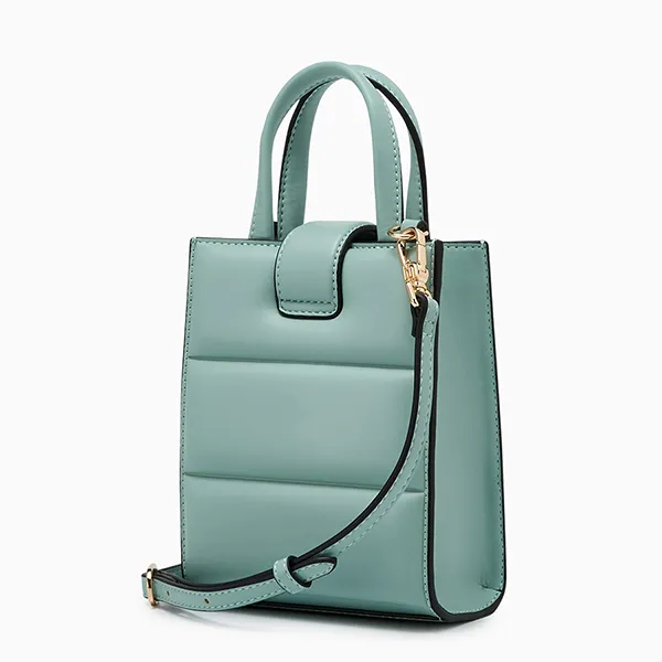 Túi Đeo Chéo Nữ Lyn Nyxia Infinite Puffy Mini Tote Bag Light Blue LL25CBM261 Màu Xanh
