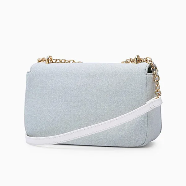 Túi Đeo Chéo Nữ Lyn Papier S Crossbody Bag Grey Variation 2 LL25CBS276 Màu Xám Xanh - Túi xách - Vua Hàng Hiệu
