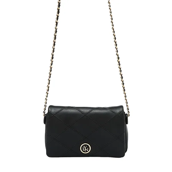 Túi Đeo Chéo Nữ Lyn Suva Xs Crossbody Bag Black LL25CBF212 Màu Đen - Túi xách - Vua Hàng Hiệu