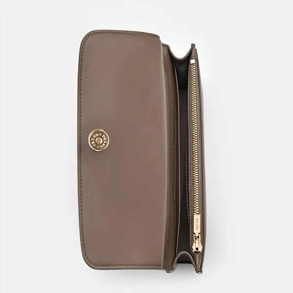 Túi Đeo Chéo Nữ Pedro Studio Leather Travel Organizer Taupe PW4-35940023 Màu Nâu - Túi xách - Vua Hàng Hiệu