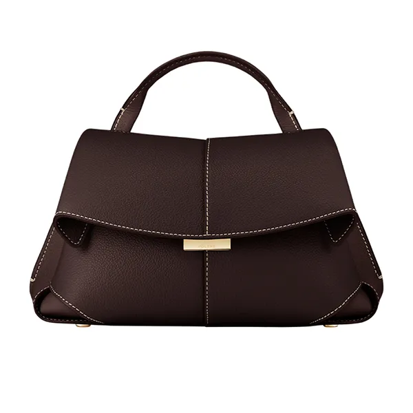 Túi Đeo Chéo Nữ Polène Mokki Mini Edition Ebony Màu Nâu - Túi xách - Vua Hàng Hiệu