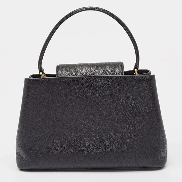 Túi Đeo Chéo Nữ Tory Burch Black Leather Small Britten Satchel Màu Đen - Túi xách - Vua Hàng Hiệu
