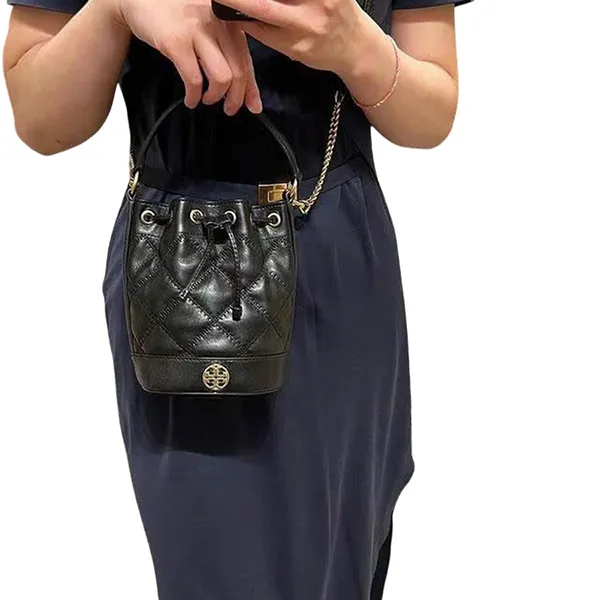 Túi Đeo Chéo Nữ Tory Burch Willa Mini Bucket 148249 Màu Đen - Túi xách - Vua Hàng Hiệu