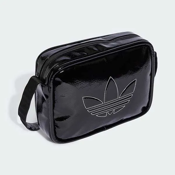 Túi Đeo Vai Adidas Airliner Premium Adicolor Shoulder Bag JD5558 Màu Đen - Túi xách - Vua Hàng Hiệu