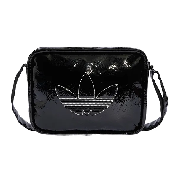 Túi Đeo Vai Adidas Airliner Premium Adicolor Shoulder Bag JD5558 Màu Đen - Túi xách - Vua Hàng Hiệu