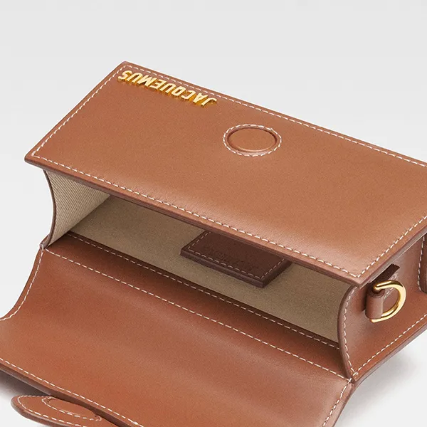 Túi Đeo Vai Nữ Jacquemus Le Bambino Bag 213BA006-3072-811 Màu Nâu Sáng - Túi xách - Vua Hàng Hiệu