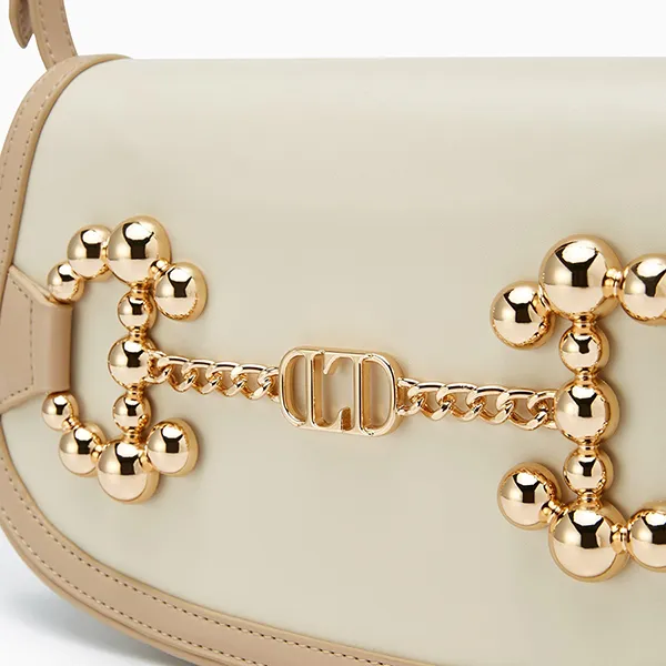 Túi Đeo Vai Nữ Lyn Gitana Shoulder Bag - Ivory LL25CBF094 Màu Ivory - Túi xách - Vua Hàng Hiệu