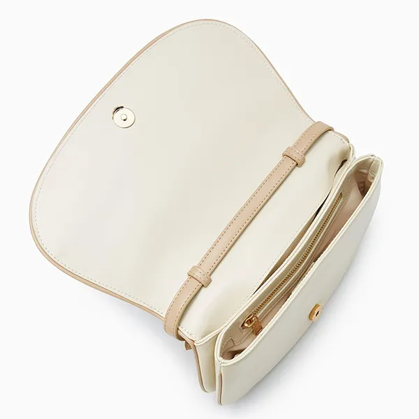 Túi Đeo Vai Nữ Lyn Gitana Shoulder Bag - Ivory LL25CBF094 Màu Ivory - Túi xách - Vua Hàng Hiệu