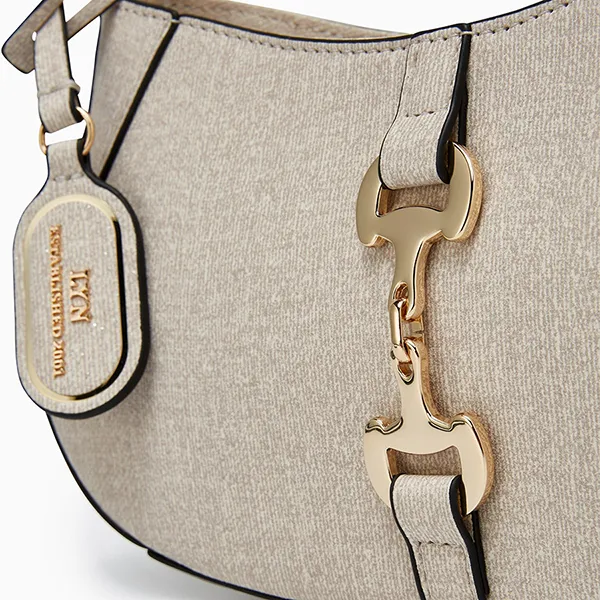 Túi Đeo Vai Nữ Lyn Moscow S Shoulder Bag - Light Grey LL25CBF203 Màu Xám Nhạt