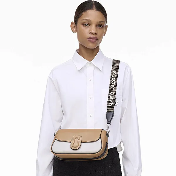 Túi Đeo Vai Nữ Marc Jacobs Clover Shoulder Bag Màu Camel - Túi xách - Vua Hàng Hiệu