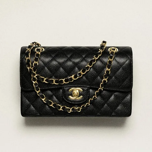 Túi Đeo Vai Nữ Chanel Small Classic Handbag A01113Y01864C3906 Màu Đen