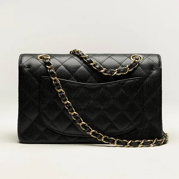 Túi Đeo Vai Nữ Chanel Small Classic Handbag A01113Y01864C3906 Màu Đen