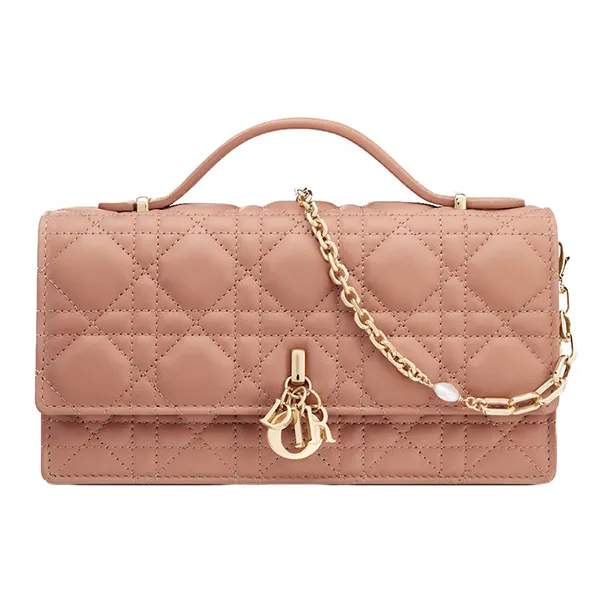 Túi Đeo Vai Nữ Dior Miss Dior Mini Bag 'Rose Des Vents' S0980ONMJ-M49P Màu Hồng - Túi xách - Vua Hàng Hiệu