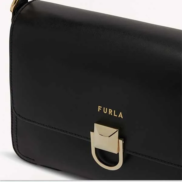 Túi Đeo Vai Nữ Furla Circe Shoulder Bag Màu Đen - Túi xách - Vua Hàng Hiệu