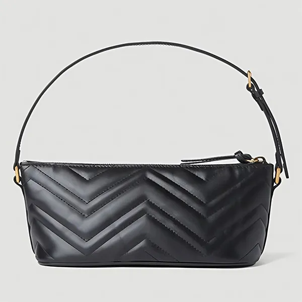 Túi Đeo Vai Nữ Gucci 100 Shoulder Bag Màu Đen - Túi xách - Vua Hàng Hiệu