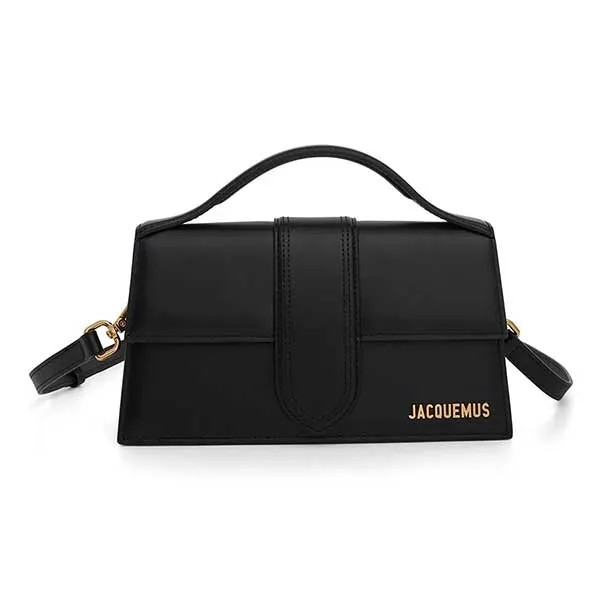 Túi Đeo Vai Nữ Jacquemus Le Grand Bambino Black Bag 213BA0073000 990 Màu Đen - Túi xách - Vua Hàng Hiệu