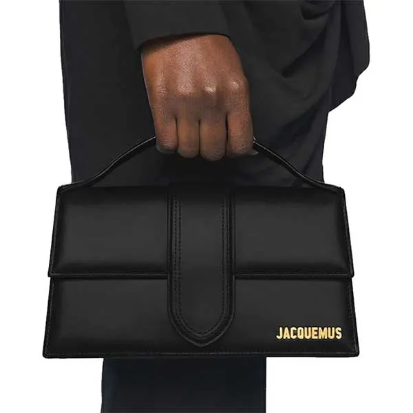 Túi Đeo Vai Nữ Jacquemus Le Grand Bambino Black Bag 213BA0073000 990 Màu Đen - Túi xách - Vua Hàng Hiệu