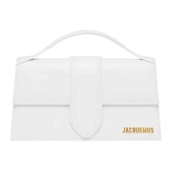 Túi Đeo Vai Nữ Jacquemus Le Grand Bambino White Bag 213BA0073000 100 Màu Trắng - Túi xách - Vua Hàng Hiệu