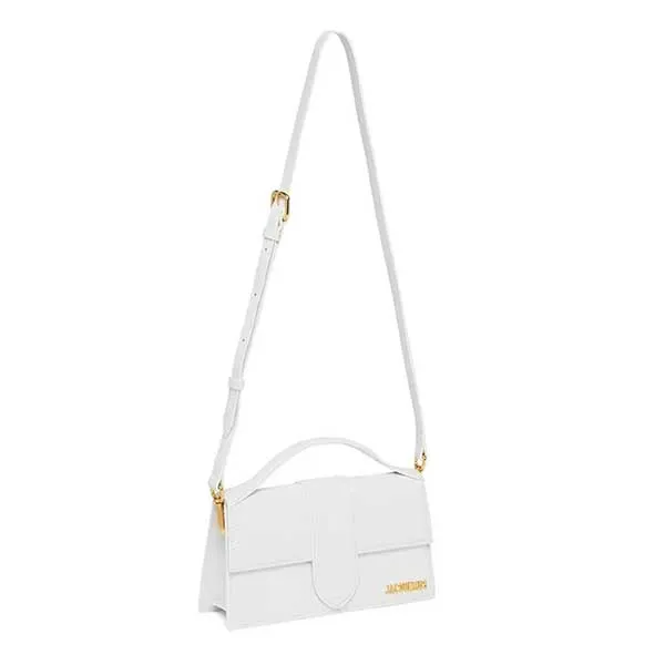 Túi Đeo Vai Nữ Jacquemus Le Grand Bambino White Bag 213BA0073000 100 Màu Trắng - Túi xách - Vua Hàng Hiệu