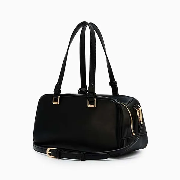 Túi Đeo Vai Nữ Lyn Betzy M Shoulder Bag - Black LL25FBF049 Màu Đen - Túi xách - Vua Hàng Hiệu