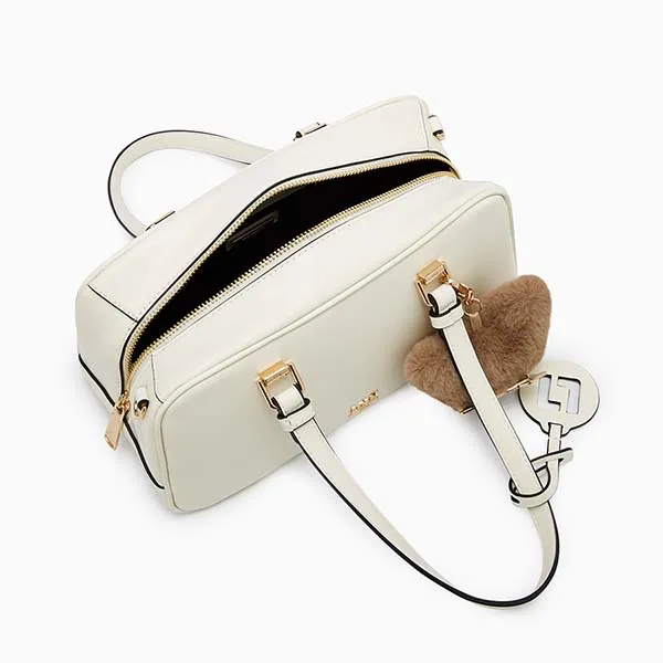 Túi Đeo Vai Nữ Lyn Betzy M Shoulder Bag - Ivory LL25FBF049 Màu Trắng Kem - Túi xách - Vua Hàng Hiệu